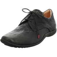 THINK! Stone chromfrei gegerbte nachhaltige Halbschuhe, schwarz