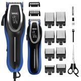 Wahl Komplettes Fellpflege-Hundeschermaschine & Trimmer-Kit, Schermaschine für Hunde, Fellpflege, geräuscharm, kabelgebundene Haustierschneidemaschine, Haustier-Trimmer, Bräutigam-Haustiere zu Hause