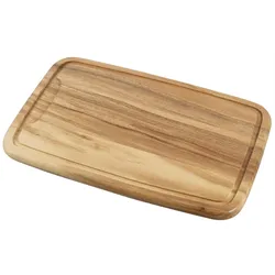 ZASSENHAUS Tranchierbrett Holz 42x27,5x2cm Akazie