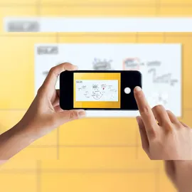 Sigel Glas-Magnettafel Artverum 200,0 x 100,0 cm super-weiß matt