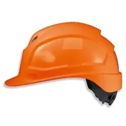 Schutzhelm pheos IES mit Lüftung, orange - orange