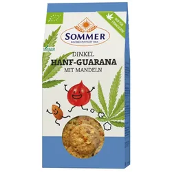 Sommer - Dinkel Hanf-Guarana Cookies 150 g