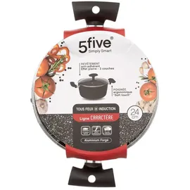 5Five Simply Smart Kasserolle 24 cm rund