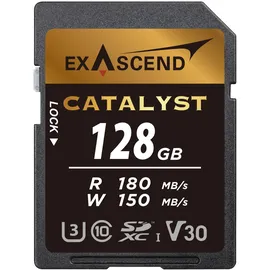 EXASCEND Catalyst 128GB 180MB/S V30 UHS I