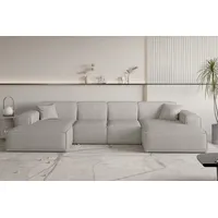 Fun Möbel Wohnlandschaft Sofa U-Form CELES PREMIUM XS in
