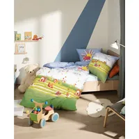 KAEPPEL Kinderbettwäsche »Regenbogenrennschnecken«, Mit Schnecken, bunt