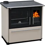 Plamen Küchenofen 850 Glas N creme 8 kW (linke Ausführung)