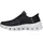 SKECHERS Glide-Step Pro Black Mesh / Charcoal Trim 41