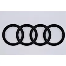 Audi Ringe Schwarz Heckklappe A3 S3 Sportback