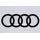 Audi Ringe Schwarz Heckklappe A3 S3 Sportback