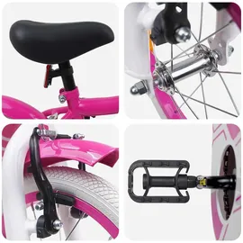 vidaXL Kinderfahrrad 16 Zoll rosa