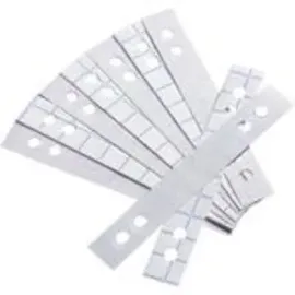 Durable Heftstreifen transparent 50