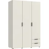 WIMEX Kleiderschrank WIMEX "Modena", weiß, B:120cm H:185cm T:54cm, Spanplatte, Schränke, Kleiderschrank, Drehtüren-Schrankprogramm