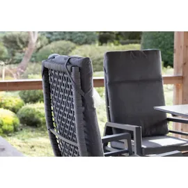 bene living Lucena Relaxsessel 78 x 62 x 122 cm grau