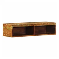 VidaXL TV-Wandschrank 80x30x19 cm Altholz Massiv