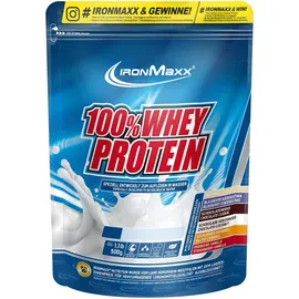 IronMaxx 100% Whey Protein Erdbeere Pulver 500 g