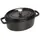 Staub Cocotte 27 cm oval schwarz