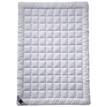 billerbeck COTTONELL® Superlight Frühjahr/Sommer-Bettdecke mit Baumwolle-Füllung Weiß 155 x 220 cm