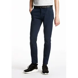 Lindbergh "Chinos slim fit Herren, Gr. 33, Länge 32, blau (navy), Obermaterial: 98% Baumwolle, 2% Elasthan, unifarben, slim fit, Hosen