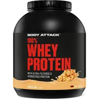 Body Attack 100% Whey Protein Apfelstrudel Pulver 2000 g