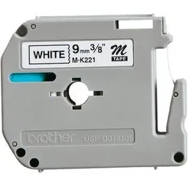 Brother M-K221BZ schwarz auf weiß 0,9cm x 8m