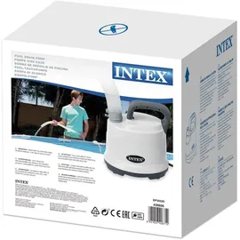 Intex Poolpumpe grau 0,30 m
