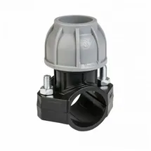 Bradas PE Anbohrschelle 32/20 mm grau