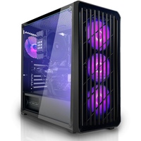 SYSTEMTREFF Basic Gaming PC AMD Ryzen 5 4500 6x4.1GHz | Nvidia GeForce RTX 3060 8 GB DX12 | 1TB M.2 NVMe + 1TB HDD | 32GB DDR4 RAM | WLAN Desktop Computer Rechner für Gamer, Zocker & Streamer