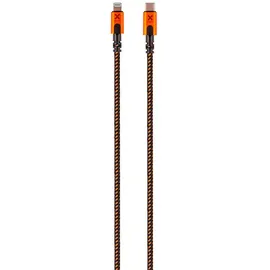 Xtorm USB-C auf Lightning 1,5 m Schwarz/Orange