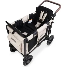 wonderfold W2 Luxe Pro KinderVan für 2 Kinder Beige