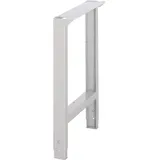 Werkbankfuß BK 650 verstellb.H750-1100xB70/120mm lichtgrau TECWERK