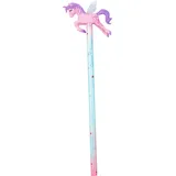 Die Spiegelburg COPPENRATH 14988 Bleistift mit Topper, Einhorn-Paradies, sortiert,