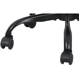 byLIVING Trolly Drehstuhl Metall Schwarz