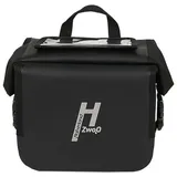 Haberland Lenkertasche H2O wasserdicht sw, 25x21x15cm, 8ltr,inkl. Lenkeradapter