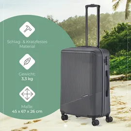 Travelite Bali 4-Rollen L 67 cm / 65 l anthrazit 