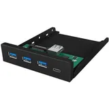 Icy Box IB-HUB1418-i3 - 4 Port USB 3.0 Schwarz