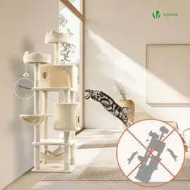 VOUNOT Katzenbaum 168 cm grau