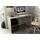 Home Affaire Schreibtisch HOME AFFAIRE "AGAPI", braun (eiche grand natural, eiche grand natural, eiche grand natural), B:130cm H:75cm T:50cm, Tische, Schreibtisch, Breite 130, Computertisch im modernen Design & viel Arbeitsfläche