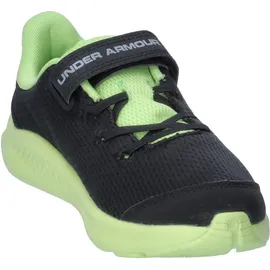 Under Armour Ps Pursuit 3 Big Logo Ac Laufschuhe - Black / Morph Green / Mod Gray - EU 32