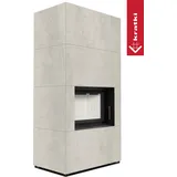 Kratki Floki Box 8 kW Stahl/Naturali Pietra Di Savoia Perla