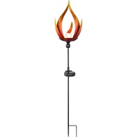 GLOBO Solarleuchte Solarlampe Außenleuchte Gartenleuchte Außenlampe Eingangsbereich, IP44 Spritzwasserfest