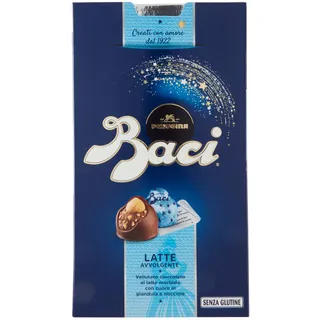 Baci Perugina Pralina di Cioccolato al Latte Ripieni, al Gianduia e Nocciola Intera - 200 gr