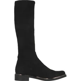 CAPRICE Damen Hohe Stiefel ohne Absatz Kniehoch Vegan, Schwarz | Gr. 38,5