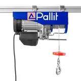 Pallit elektrische Seilwinde REMOTE | 200 kg/12 m | 400 kg/6 m | inkl. Funkfernbedienung mit 10 m Reichweite | Seilzug elektrisch