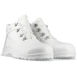 SIKA Fusion Unisex-Sicherheitsstiefel, rutschfeste Low-Cut-Arbeitsstiefel, Permair-Lederschuhe, stoßdämpfende PU-Sohle,antibakterielle Ortholite-Einlegesohle für die Medizin & Lebensmittelindustrie-42 - 42 EU