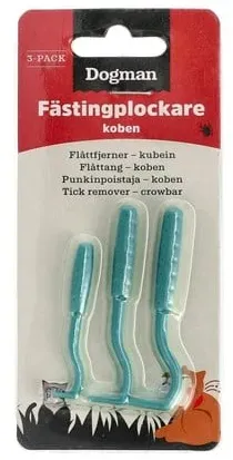 Zeckenentferner-Set im Brecheisen-Stil (3er-Pack)