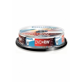 Philips DVD+RW 4,7GB 4x 10er Spindel