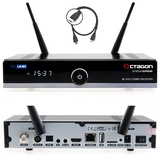 Octagon SF8008 Supreme UHD 4K Combo-Receiver (DVB-S2X DVB-C/T2, Linux E2 M.2 Dual-WiFi)