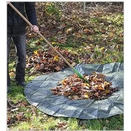 Zill PE-Abdeckplane rund Ø 5 m Grün