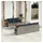 vidaXL Gartensofa-Set 8-tlg. grau Polyrattan